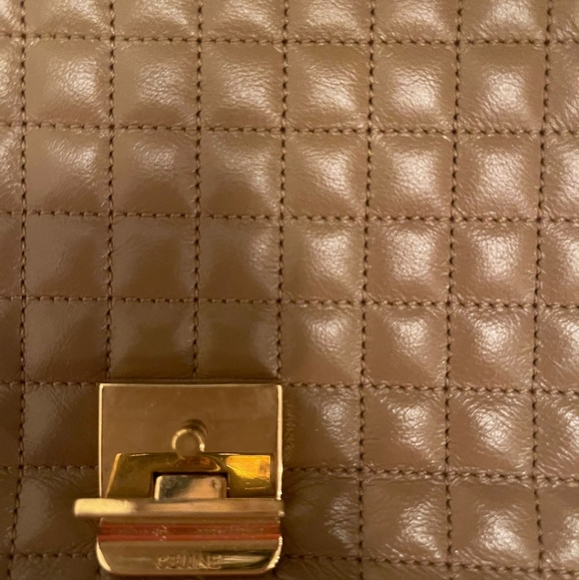 Auth Celine medium quilted C bag - Picture 8 of 11